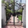 Buy cheap European Custom Wrought Iron Doors Decorative Metal Garden Gates For Villa from wholesalers