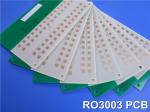 Rogers 6-Layer RO3003 RF PCB bonding by Taconic FastRise-28 Prepreg for High