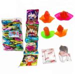 Mouth Shaped Pop Rocks Lollipop Assorted Fruity Flavor For Supermarket