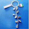 Buy cheap PU leather keychains, Genuine leather keyring, keyfolders, keyfinders, 3D Leather Keychain from wholesalers