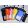 Buy cheap Stocks available Cell phone PVC transparent material mobile phone waterproof bag cell phone bag from wholesalers