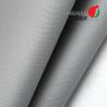Buy cheap 0.0079 In Thickness Heat Resistant Silicone Coated Glass Fiber 50 Yard Roll Length Gray from wholesalers