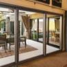 Buy cheap House Double Aluminum Sliding Glass Patio Doors Waterproof from wholesalers