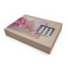 Buy cheap Magnetic Flip Cosmetic Packaging Box Skincare Makeup Set Cardboard Gift Boxes With Window from wholesalers