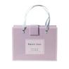 Buy cheap Slotted Cardboard Gift Packaging Boxes With Handle Lilac Purple Sky Blue Magnetic Closure from wholesalers