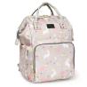 Buy cheap Fashion Backpack Multi-functional Print Mother Bag Large Capacity Baby Diaper Bag With Stroller Strap For Mom from wholesalers