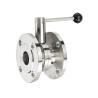 Buy cheap Stainless Steel Sanitary 304 316 DN150 Butterfly Valve 3A DIN from wholesalers
