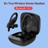 Buy cheap BT5.0 Sports Bluetooth Headset Ear Hook Magnetic True Wireless Stereo Earbuds from wholesalers