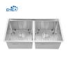 Buy cheap Handmade Kitchen Sink Topmount Kitchen Sink Double Bowl Kitchen Sink Stainless Steel Kitchen Sink from wholesalers