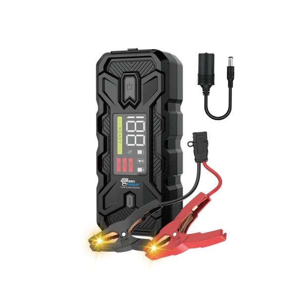 Buy cheap 3000A 20000mAh High Power Car Jump Starter With Led Flashlight Green Keeper 2024 from wholesalers