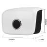 Buy cheap Removable Bathroom Sanitary Products Square Chrome Hand Towel Box With Lock from wholesalers