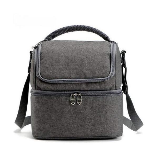 Buy cheap Personalized Insulated Cold Bags / Cool Carry Cooler Bag With 2 Separate Compartments from wholesalers