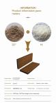 Co Extrusion Wood Plastic Composite Decking Boards Outside Flooring 138x23mm