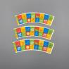 Buy cheap Waterproof Eco Cup Stock Paper Cup Fan For Hot And Cold Drink from wholesalers