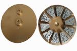Terrco Diamond Grinding Stones With 8 Triangle Segments For Concrete Floor