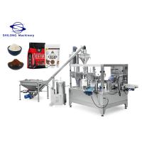 Buy cheap Coffee Powder Doypack Sealing Zipper Premade Bag Packaging Machine 5.5KW PP PE product
