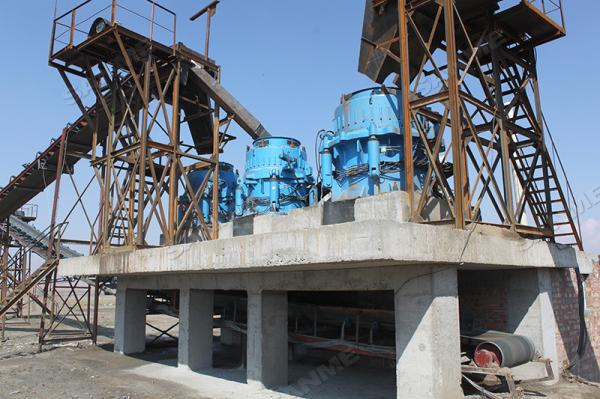 Buy cheap Iron Ore Feeding 335mm 1220t/H Cone Crusher Machine from wholesalers