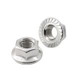 Buy cheap Stainless Steel Carbon Steel Flange Nylon Lock Nut , Grade 8 Din 6923 M6 Zinc Plated from wholesalers