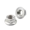 Buy cheap Stainless Steel Carbon Steel Flange Nylon Lock Nut , Grade 8 Din 6923 M6 Zinc Plated from wholesalers
