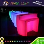 Color Changing Illuminated Event Furniture Led Bar Counter