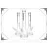 Buy cheap 12" Height Beaker Bong Smoking Water Pipe With Special Ice Catcher from wholesalers