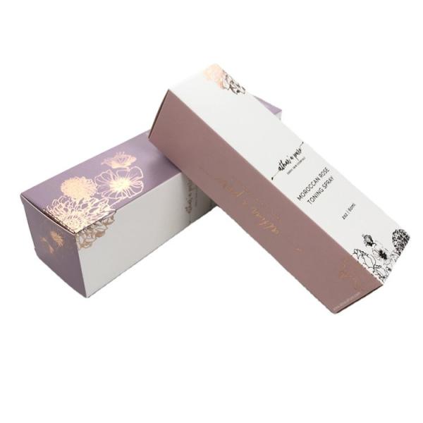 Buy cheap Customized Luxury Stamping Cosmetic Packing Boxes For Spray Eye Serum from wholesalers