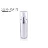 Buy cheap Round silver acrylic PMMA body lotion bottle with sprayer pump SR-2277 from wholesalers
