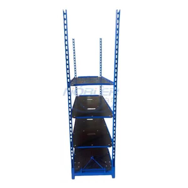 Buy cheap Hand Flower Danish Container Cart Hot Galvanizing Rubber Wheel from wholesalers