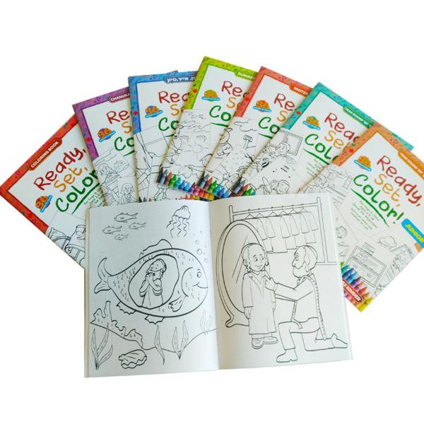 Buy cheap Children Coloring Book Personalised Stationery Gifts A4 / A5 Size Matt Lamination from wholesalers