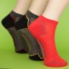 Buy cheap Red Cotton / Nylon Mens Thin Ankle Socks For Athletes Sweat-Absorbent from wholesalers