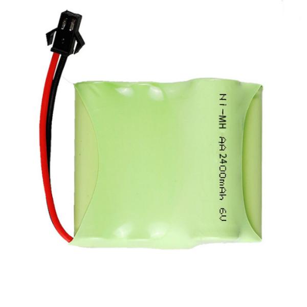 Buy cheap MSDS 5 Cell Nimh Nickel Metal Hydride Battery Pack 6V 2400mAh from wholesalers