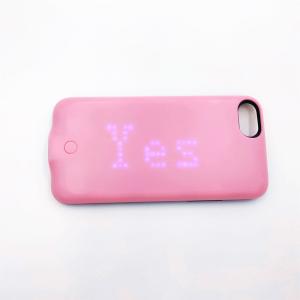Wholesale Plastic Material LED Cell Phone Case Phone Micro USB Charging Type from china suppliers