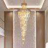 Buy cheap Hall Living Room Chandelier Smoky Gray Crystal Lamps art deco style gold chandelier(WH-NC-42) from wholesalers