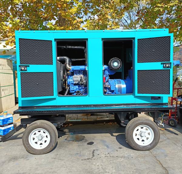 Buy cheap CUMMINS Mobile Trailer Type Generator Three Phase 50Hz 250kva 200kw With ATS from wholesalers