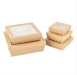 Disposable Eco Friendly Custom Printing Food Packing Small Sushi Cake Bakery
