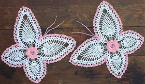handmade hook needle crochet diy accessories three-dimensional flower