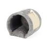 Buy cheap Grey Color Pet Den Bed / Cat Scratcher Bed Large Size Weight 1.05kg With Mouse Toy from wholesalers