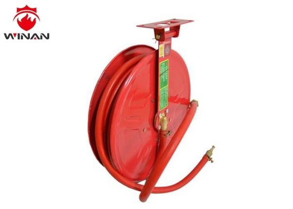 Buy cheap Red Canvas Fire Water Hose Reel With Storz Coupling 32mm Outside Dia. from wholesalers