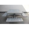 Buy cheap Metal Outdoor Picnic Tables For Playground Street Amusement Park from wholesalers