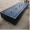 Buy cheap Water Fountain Powder Coated Black Garden Metal Water Table Mild Steel Rectangle from wholesalers