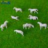 Buy cheap 1:150 scale ABS plastic White Horse 13mm For Model Train Building Layout from wholesalers