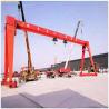 Buy cheap 5t 10t Wireless Remote Control Single Girder Gantry Crane For Outdoor Cargo Yard from wholesalers
