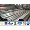 Buy cheap Transmission And Distribution Utility Galvanized Steel Pole For Electrical Power from wholesalers