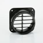 90mm Diameter Black Vent For 5KW 12V 24V Diesel Air Parking Heater on Camper