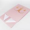 Buy cheap Large Size Foldable Gift Box Cosmetic Packaging Box Packaging Rose Gold Foil Logo from wholesalers