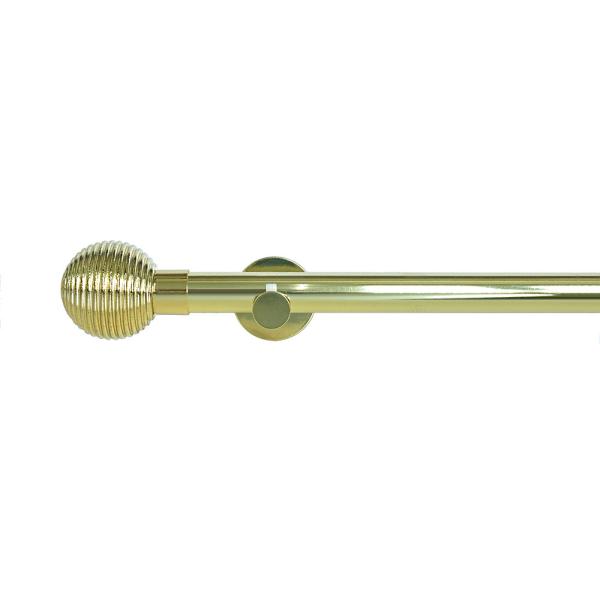 Buy cheap Multi Layer Ball Finial Pipe Curtain Rods Custom Anti Copper from wholesalers