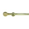 Buy cheap Multi Layer Ball Finial Pipe Curtain Rods Custom Anti Copper from wholesalers