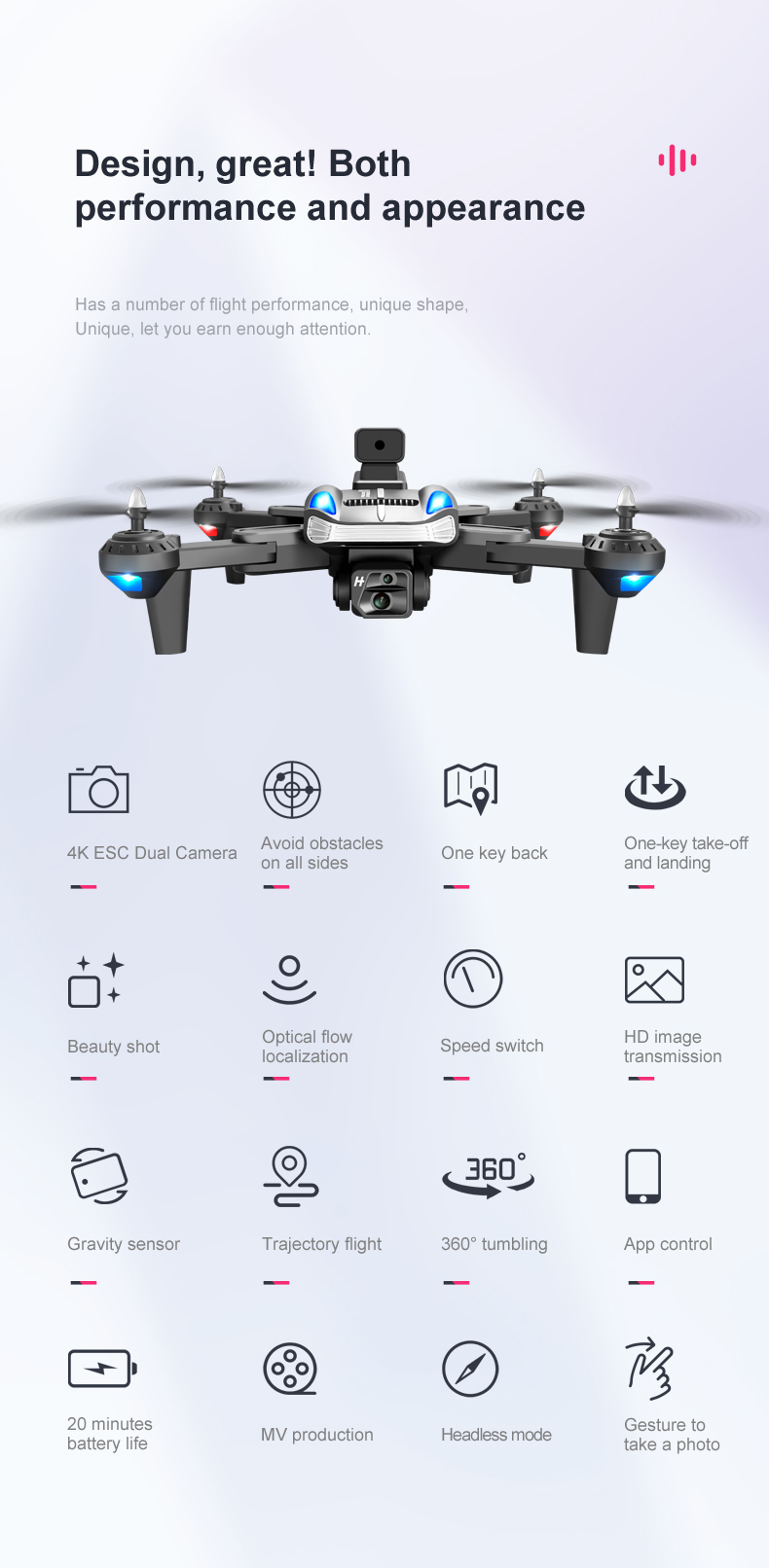Aluminum Alloy 2024 K8 Drone Dual Camera Four-axis Folding Aircraft with Obstacle Avoidance and RC Helicopter Dron 8k Pro