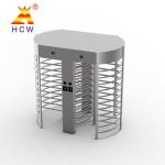 Automatic Systems SS316 Full Body Turnstile Single Access 600mm Fence Length