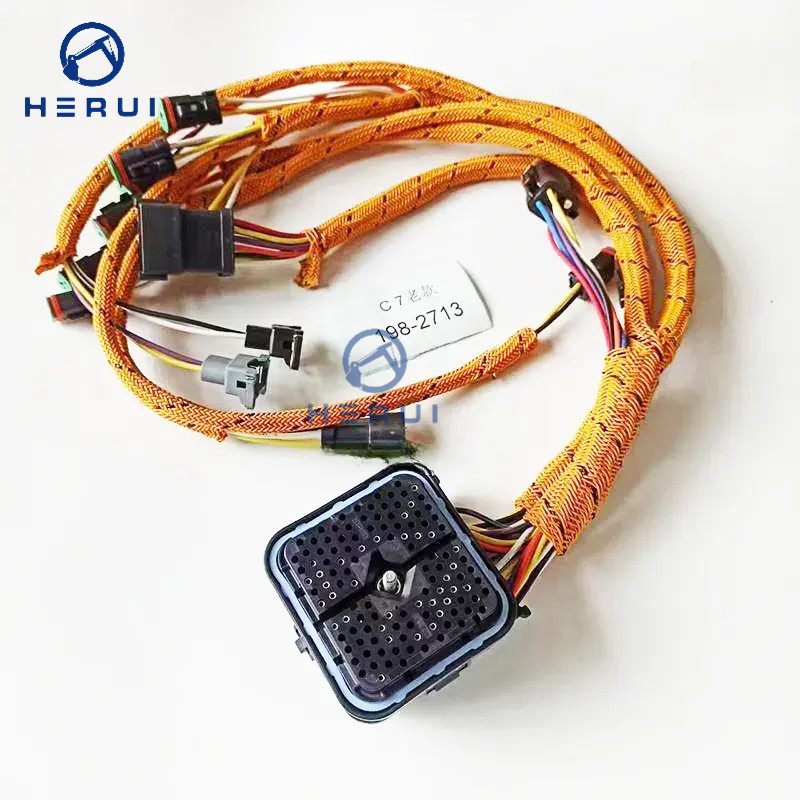 C7 Engine Wiring Harness 198-2713 For E325D Excavator Engine Harness